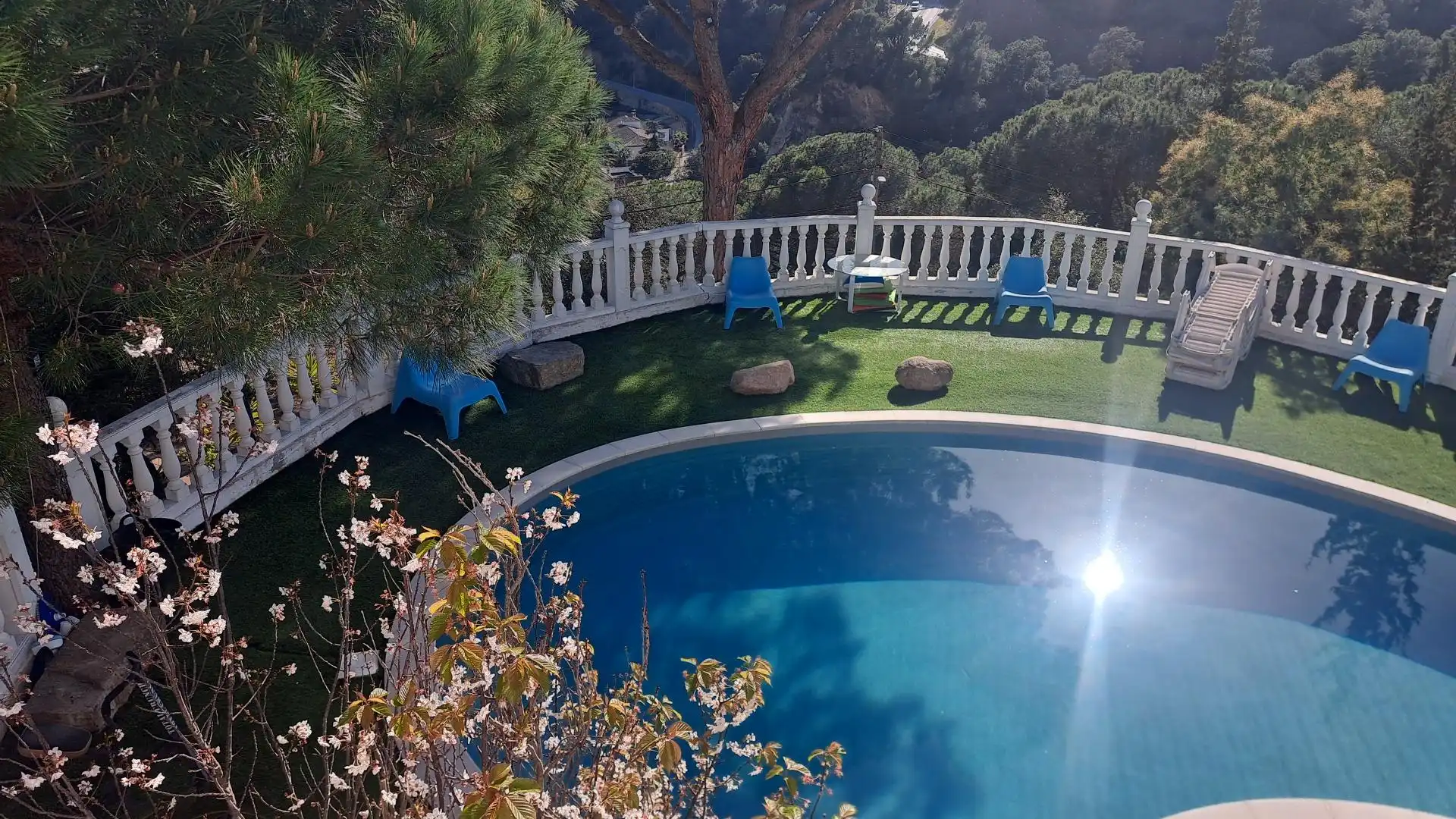 Piscina de Casa o xalet en venda en Lloret de Mar amb Jardí privat, Terrassa i Traster