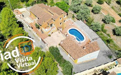 Vista exterior de Casa o xalet en venda en Orba amb Aire condicionat, Terrassa i Piscina