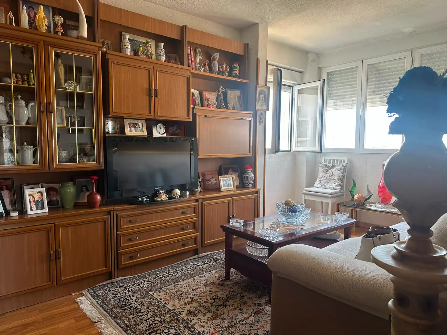 Living room of Flat for sale in Madrid  with Air Conditioner and Heating