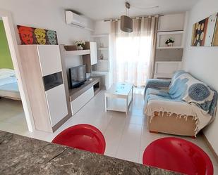 Sala d'estar de Apartament de lloguer en Villajoyosa / La Vila Joiosa amb Aire condicionat i Terrassa