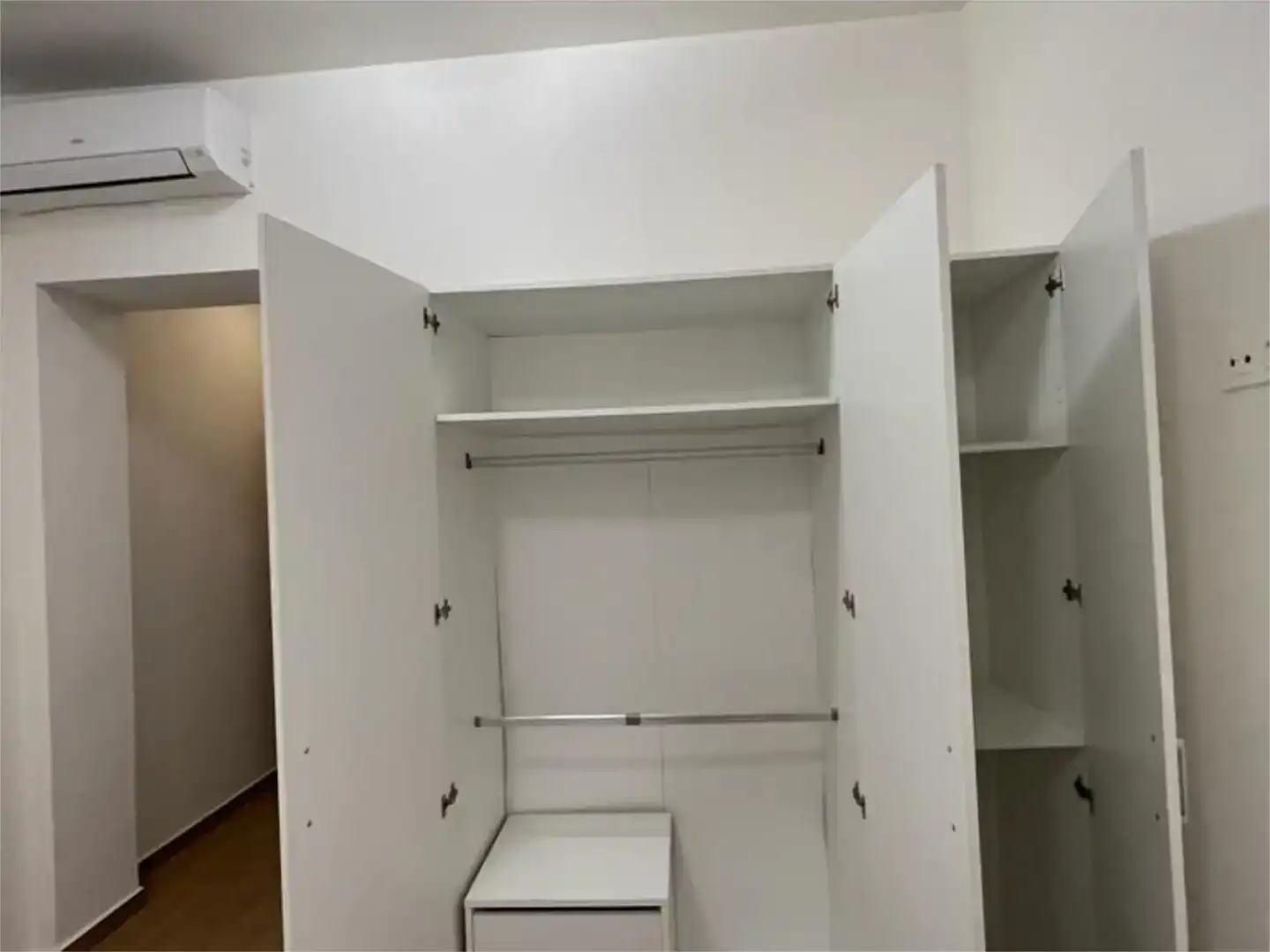 Bedroom of Flat for rent in Melilla  with Air Conditioner and Furnished