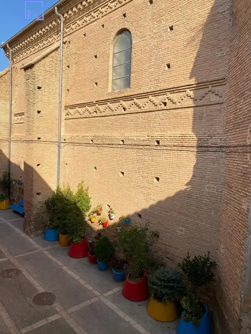 Vista exterior de Casa o xalet en venda en Ablitas amb Calefacció i Balcó