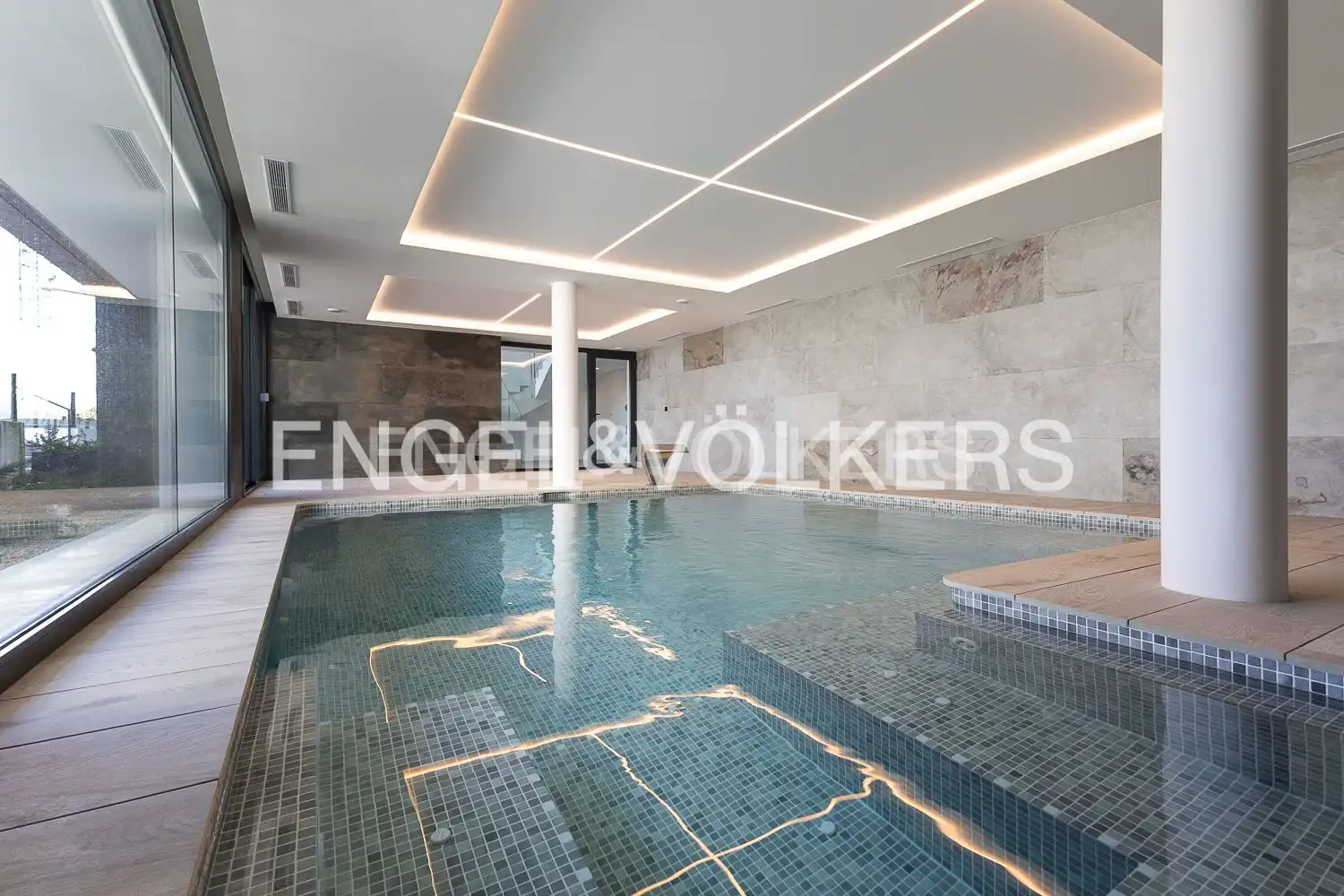 Swimming pool of Attic for rent in Pedreguer  with Air Conditioner, Heating and Terrace