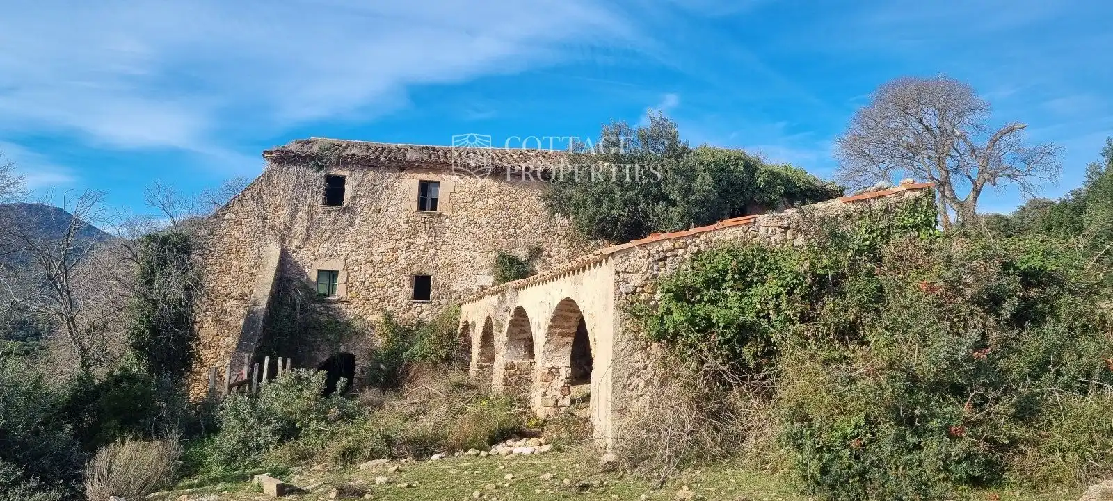 Vista exterior de Finca rústica en venda en Cabanelles