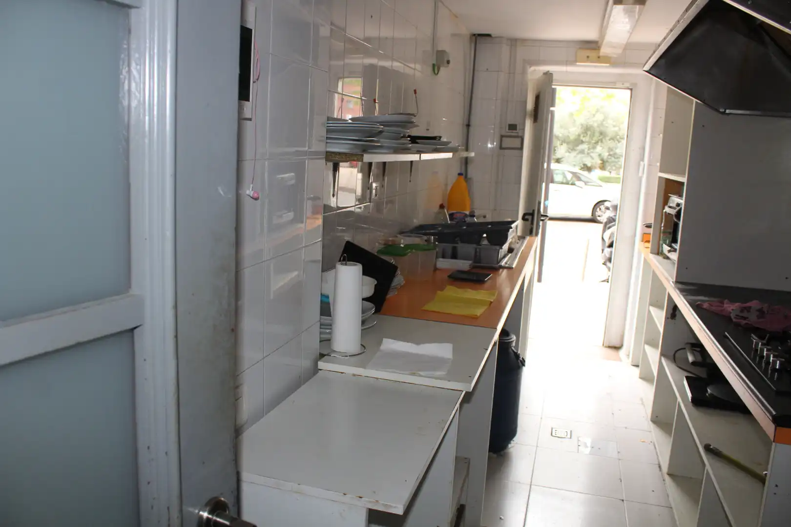 Cuina de Local en venda en  Logroño amb Aire condicionat i Moblat