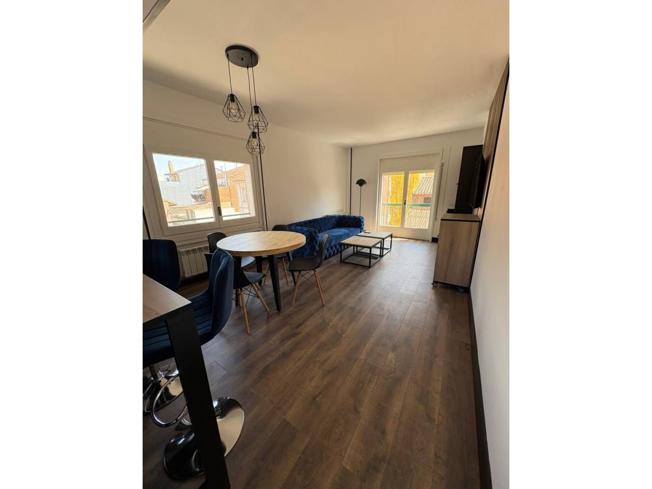 Exterior view of Flat for sale in Binéfar  with Air Conditioner, Heating and Parquet flooring