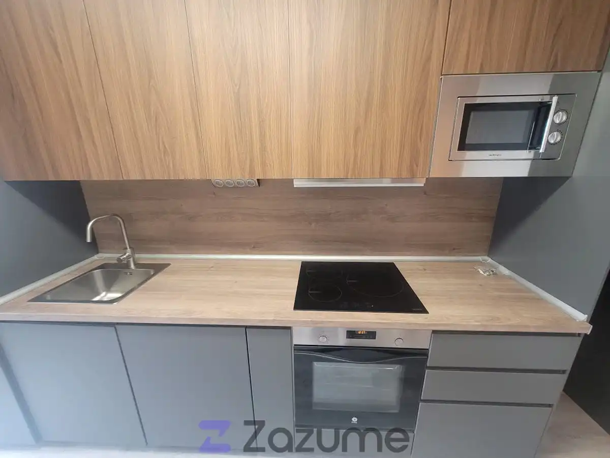 Kitchen of Flat for rent in Valladolid  with Heating, Parquet flooring and Terrace