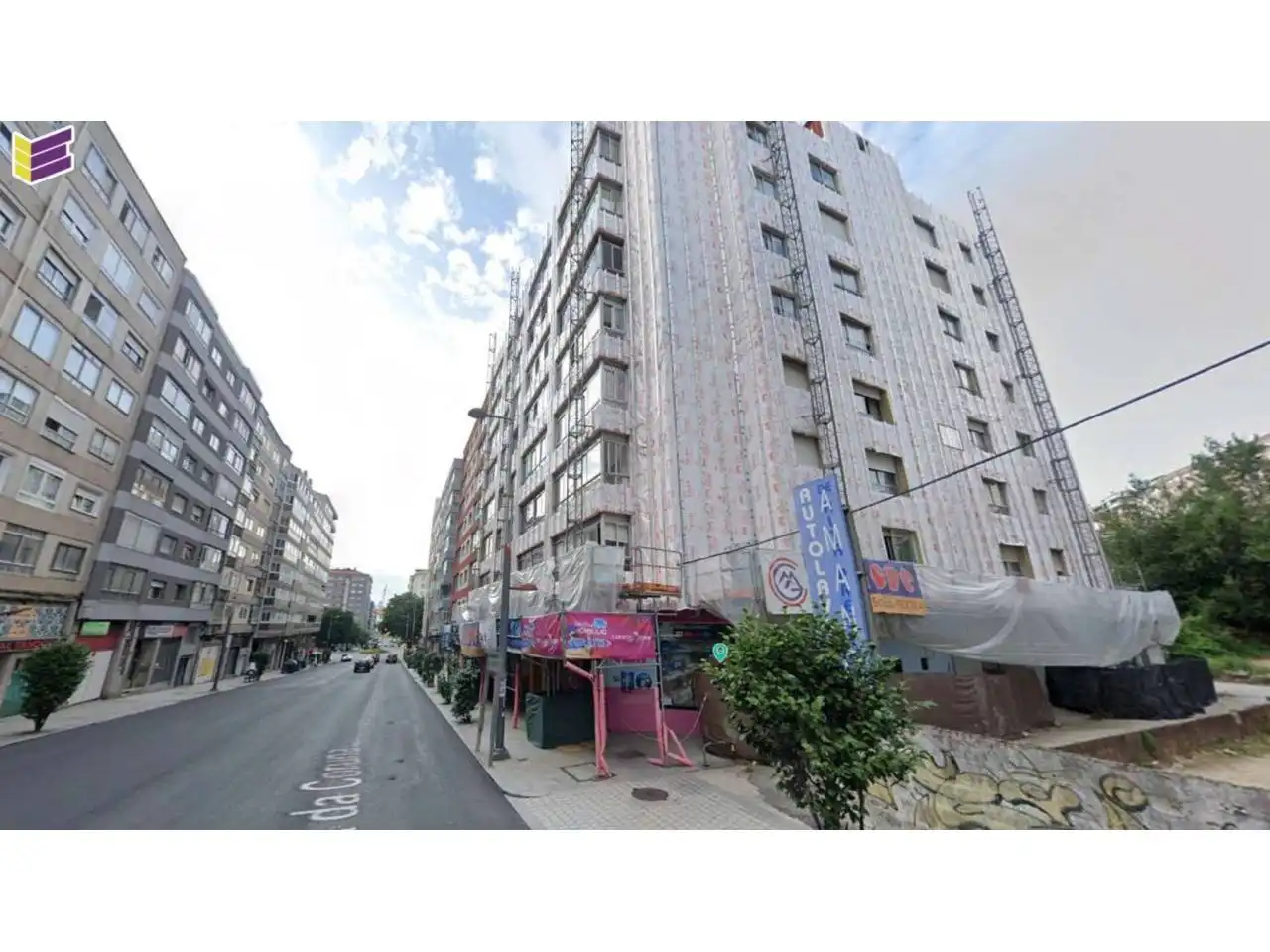 Vista exterior de Ático en venta en Vigo  con Calefacción, Parquet y Trastero