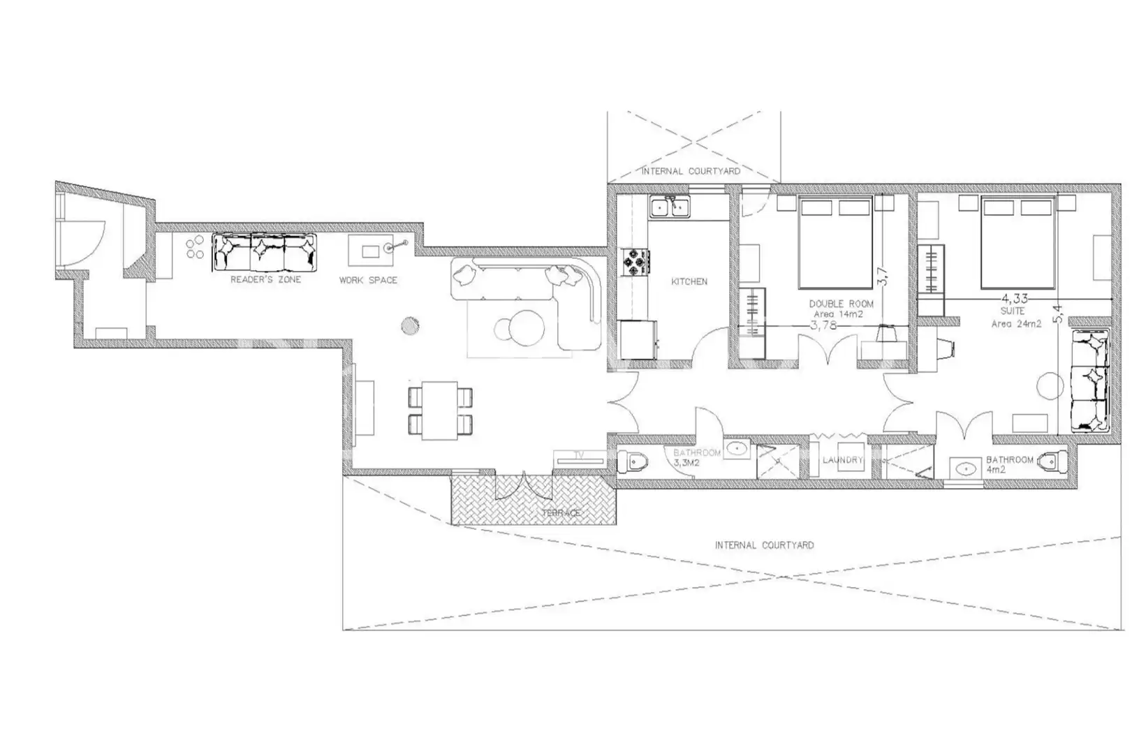 Piso con terraza en venta en Passatge dels Escudellers, imagen 31