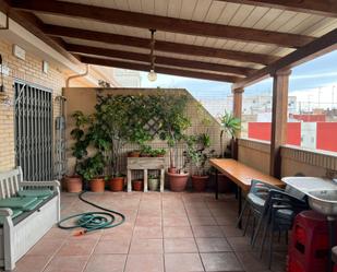 Terrace of Attic to rent in  Valencia Capital  with Terrace and Balcony