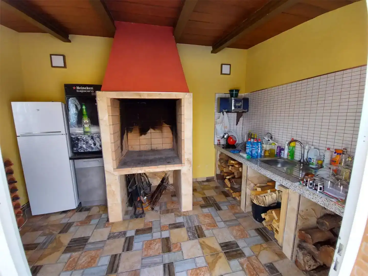 Cocina de Casa o chalet en venta en Calasparra con Aire acondicionado, Piscina y Balcón
