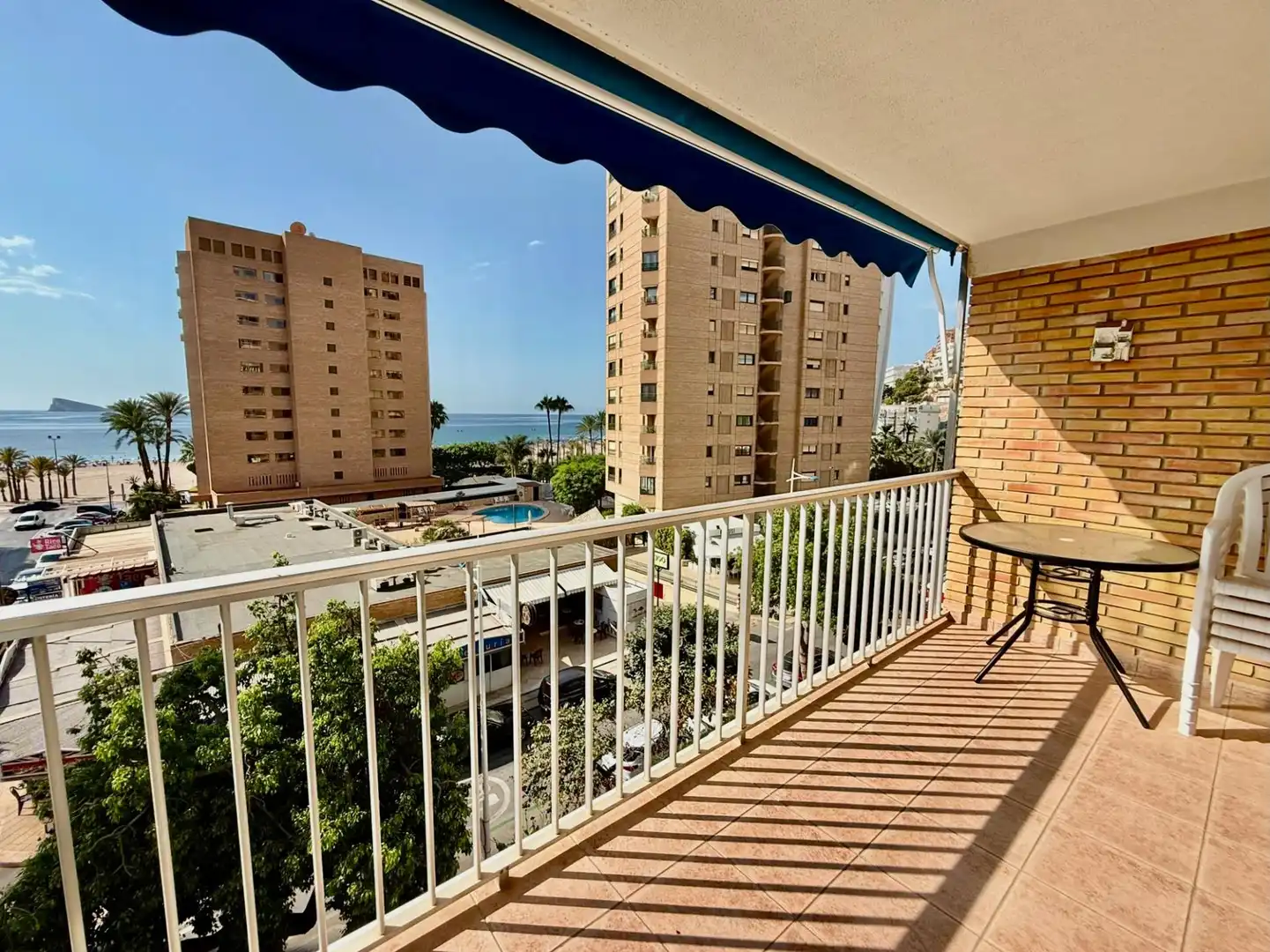 Terrassa de Apartament en venda en Benidorm amb Aire condicionat, Terrassa i Moblat