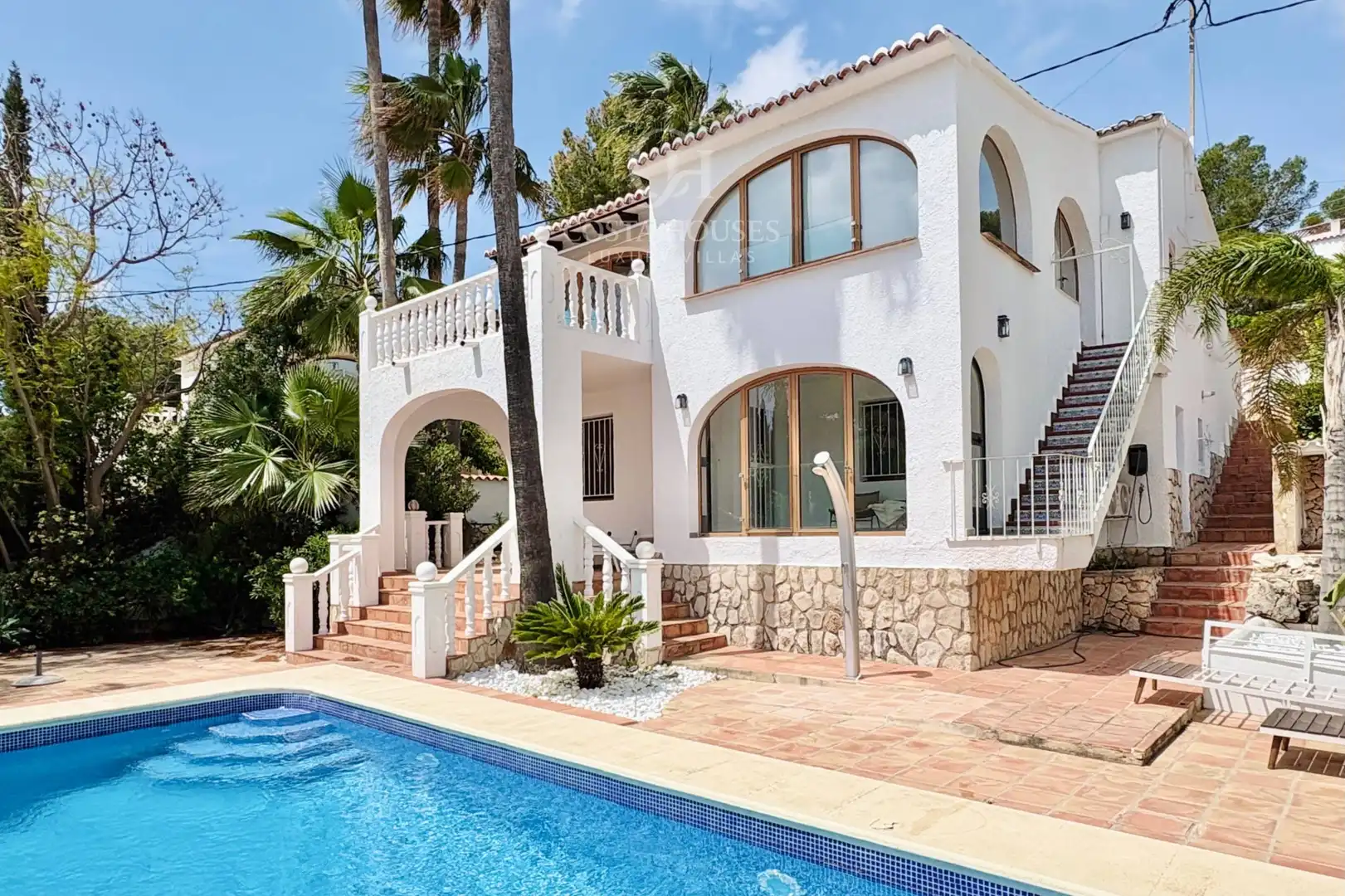 Vista exterior de Casa o chalet en venta en Benissa con Aire acondicionado, Calefacción y Jardín privado
