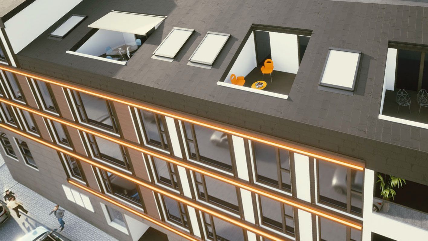 Vista exterior de Dúplex en venta en Oleiros con Aire acondicionado, Parquet y Terraza