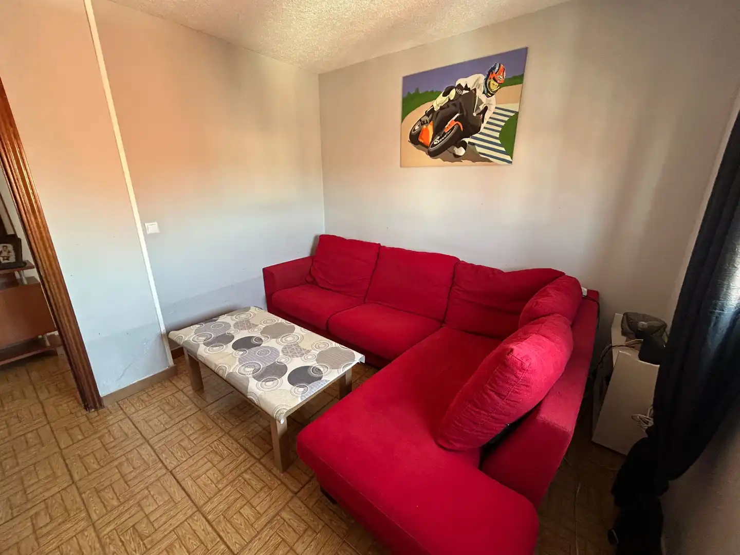 Sala d'estar de Pis en venda en Mejorada del Campo amb Aire condicionat
