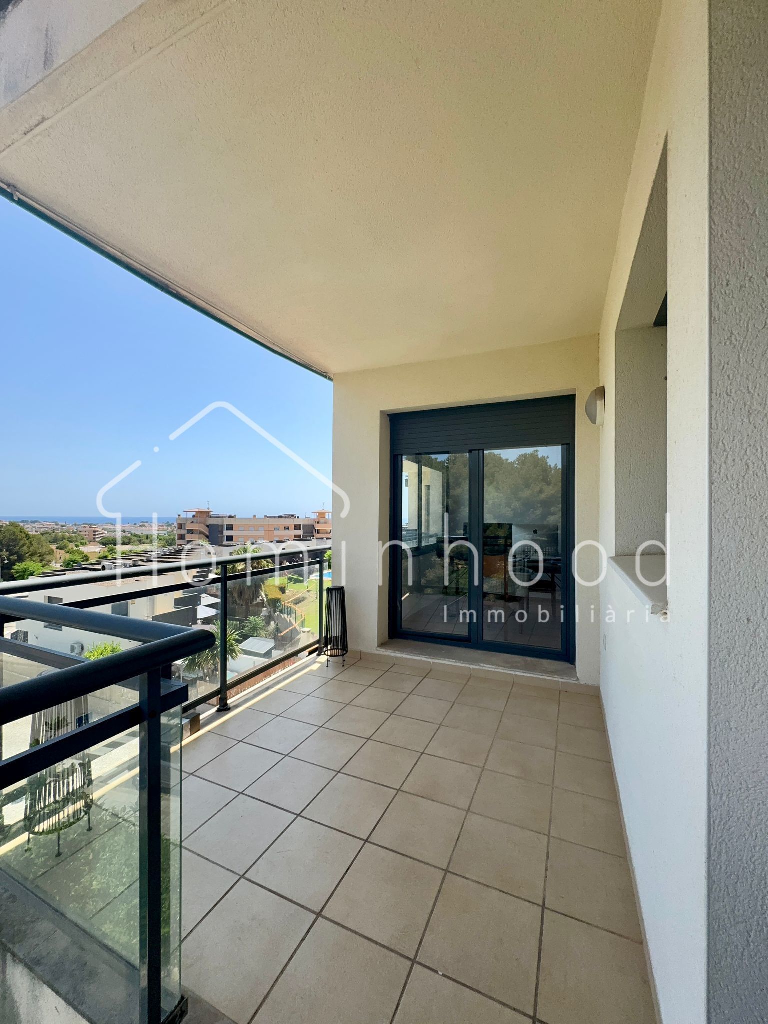 Terrace of Flat to rent in Roda de Berà  with Air Conditioner, Heating and Furnished