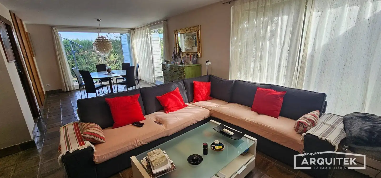 Sala d'estar de Casa o xalet en venda en Lleida amb Aire condicionat, Calefacció i Terrassa