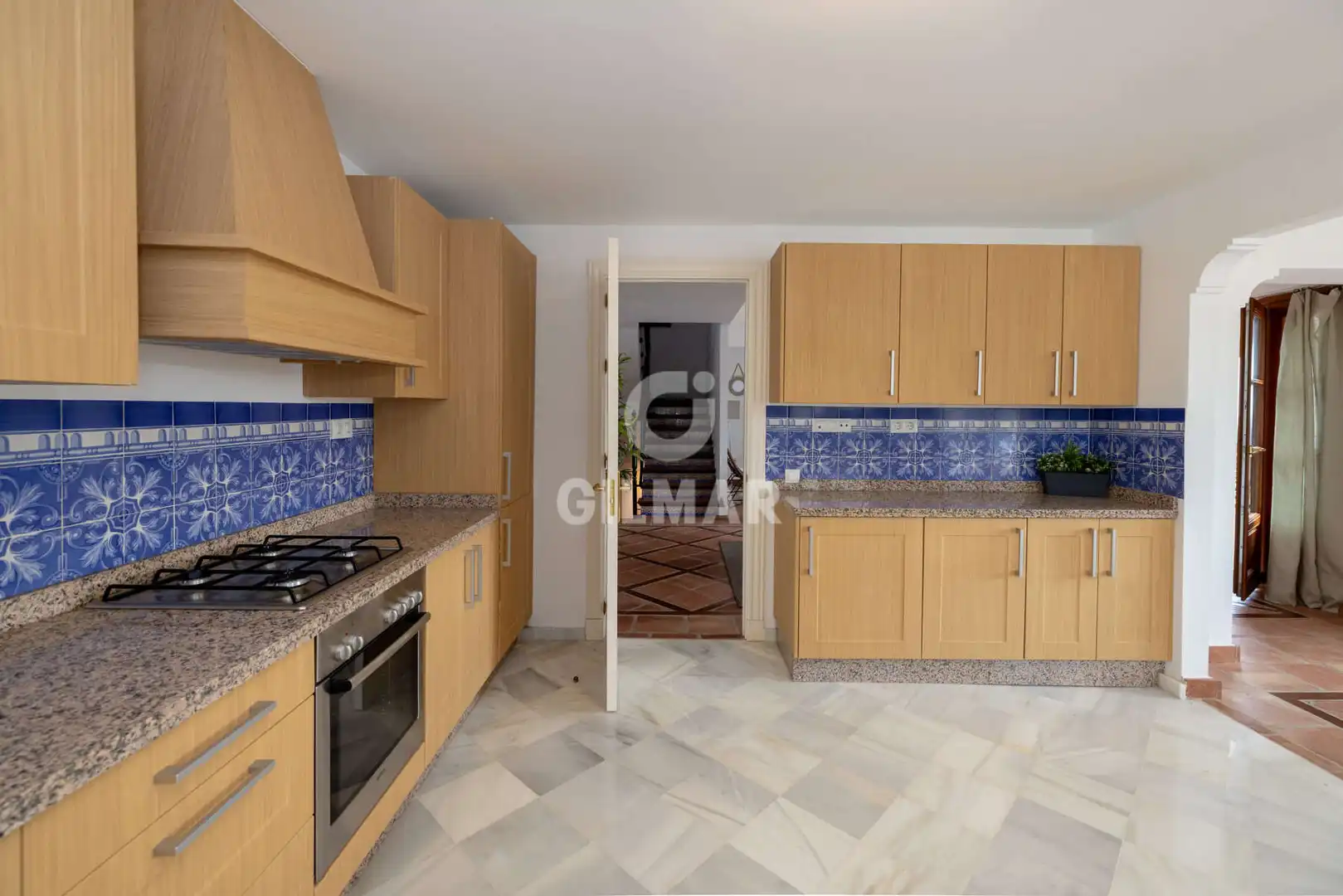 Cocina de Casa adosada en venta en Benahavís con Calefacción y Piscina