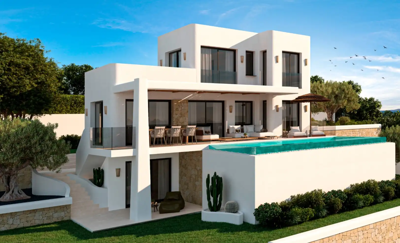 Chalet con piscina en venta en Monte Solana