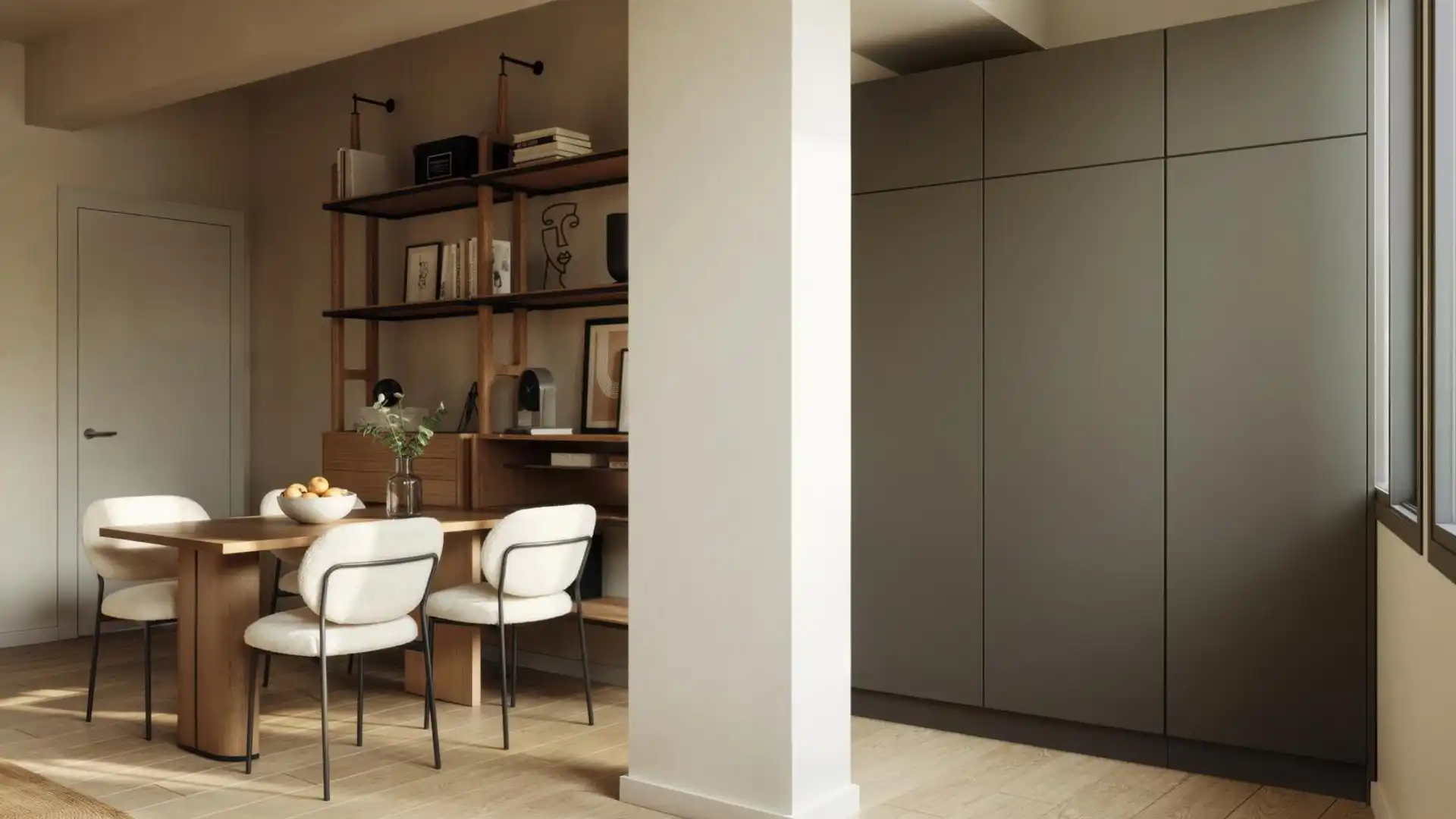 Küche von Wohnung zum Verkauf in Torredembarra mit Heizung, Ofen und Mikrowelle