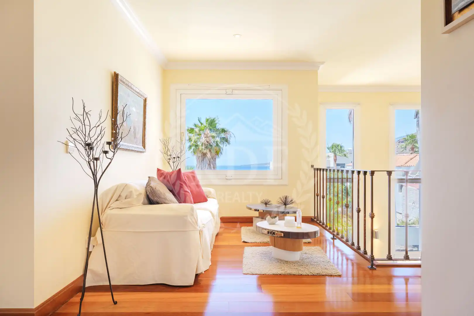 Living room of Houses for sale in El Rosario  with Private garden, Terrace and Swimming Pool