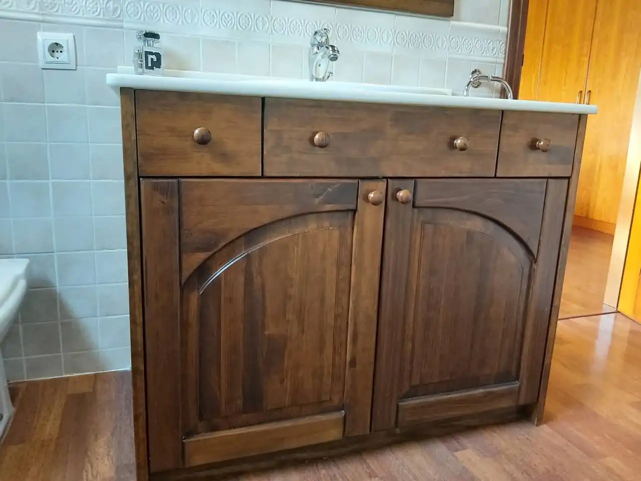 Bathroom of Houses for rent in Sant Cugat del Vallès  with Air Conditioner, Heating and Private garden