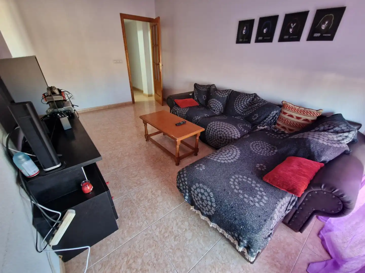 Sala de estar de Apartamento en venta en Águilas con Balcón