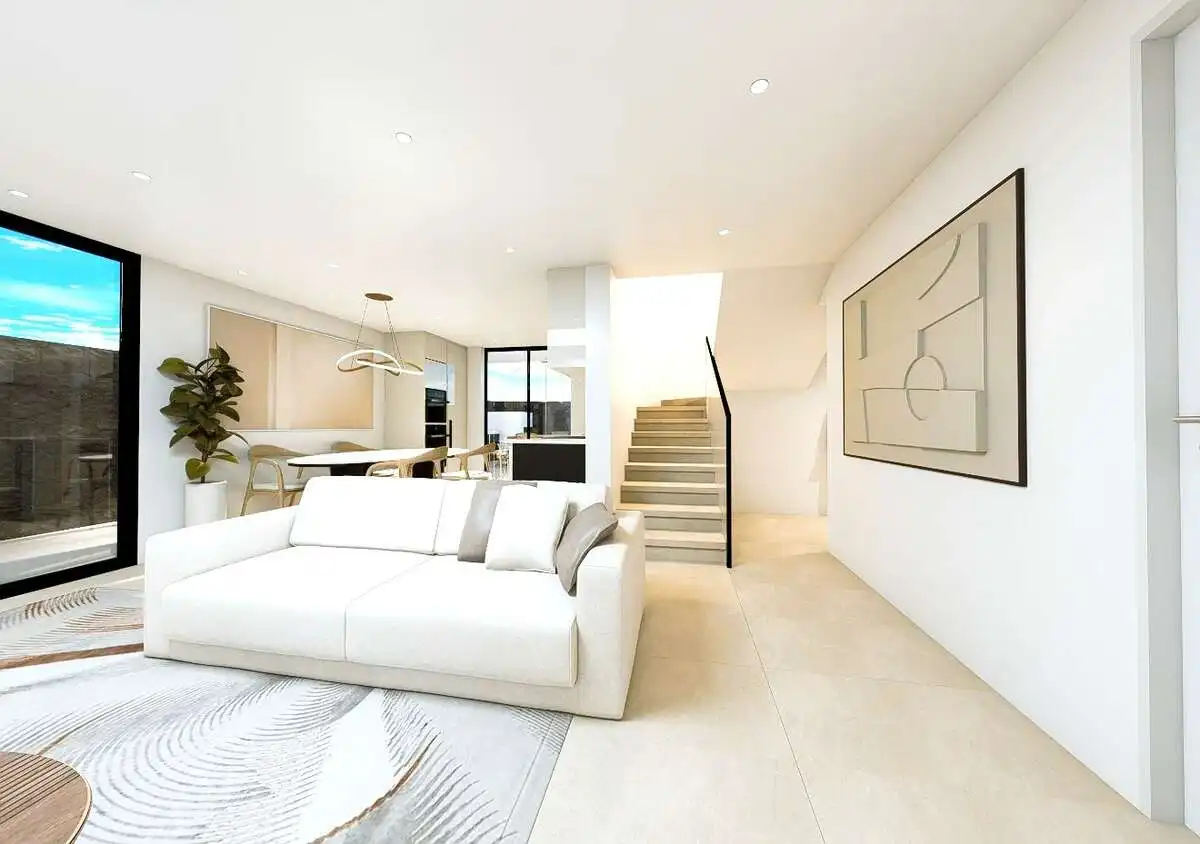 Living room of Houses for sale in Tías  with Air Conditioner, Private garden and Terrace
