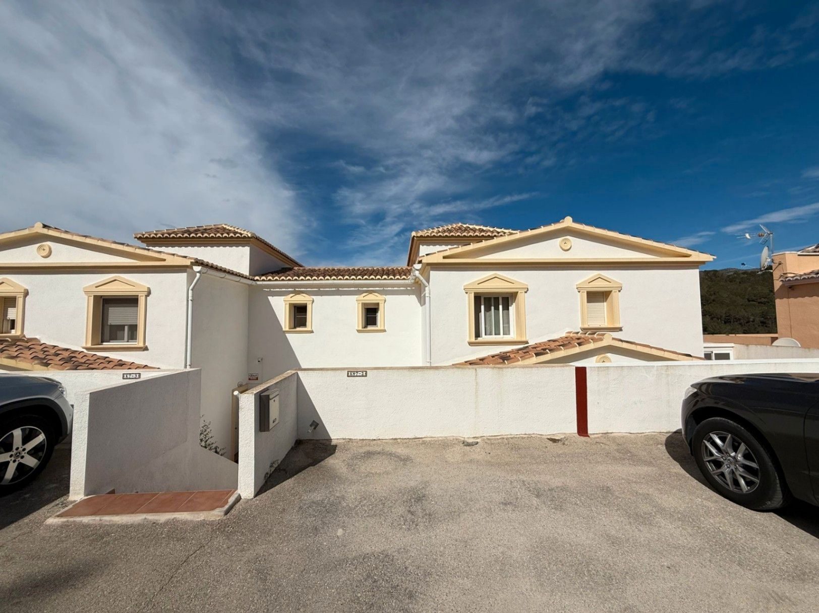Exterior view of House or chalet for sale in Calpe / Calp  with Air Conditioner, Heating and Private garden
