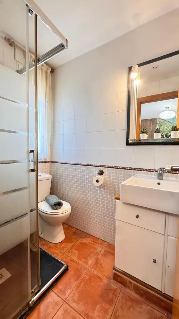 Badezimmer von Einfamilien-Reihenhaus zum Verkauf in Puçol mit Heizung, Terrasse und Balkon