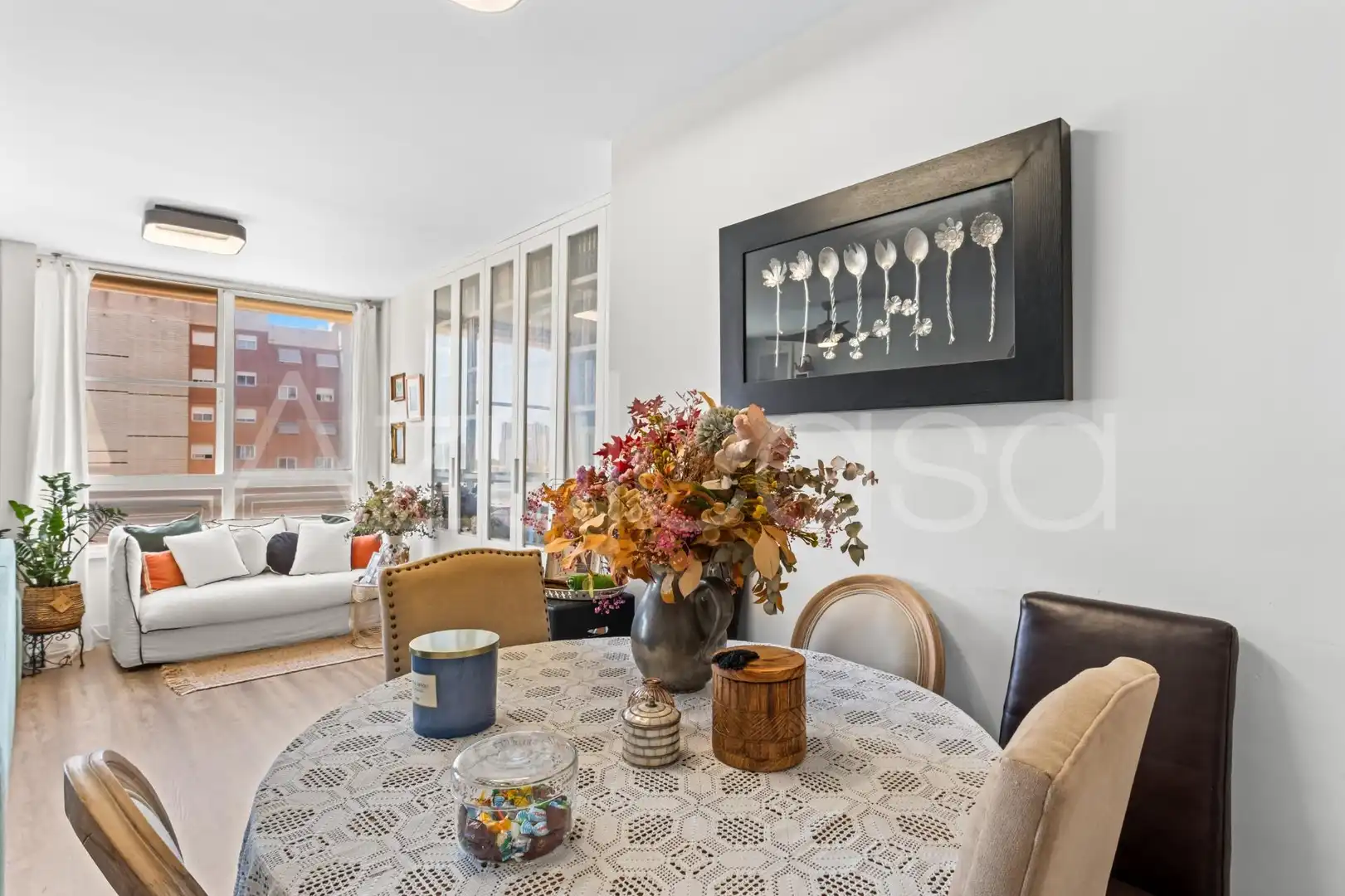 Comedor de Piso en venta en Alicante / Alacant con Aire acondicionado y Piscina comunitaria
