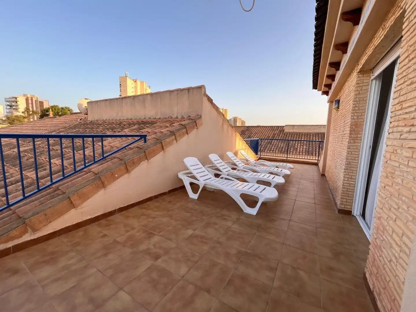 Terrasse von Country house zum Verkauf in Orihuela mit Klimaanlage und Privatgarten