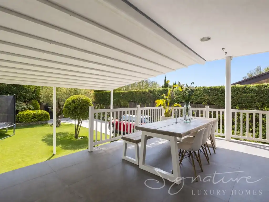 Terrassa de Casa o xalet de lloguer en Sant Cugat del Vallès amb Aire condicionat, Piscina i Moblat
