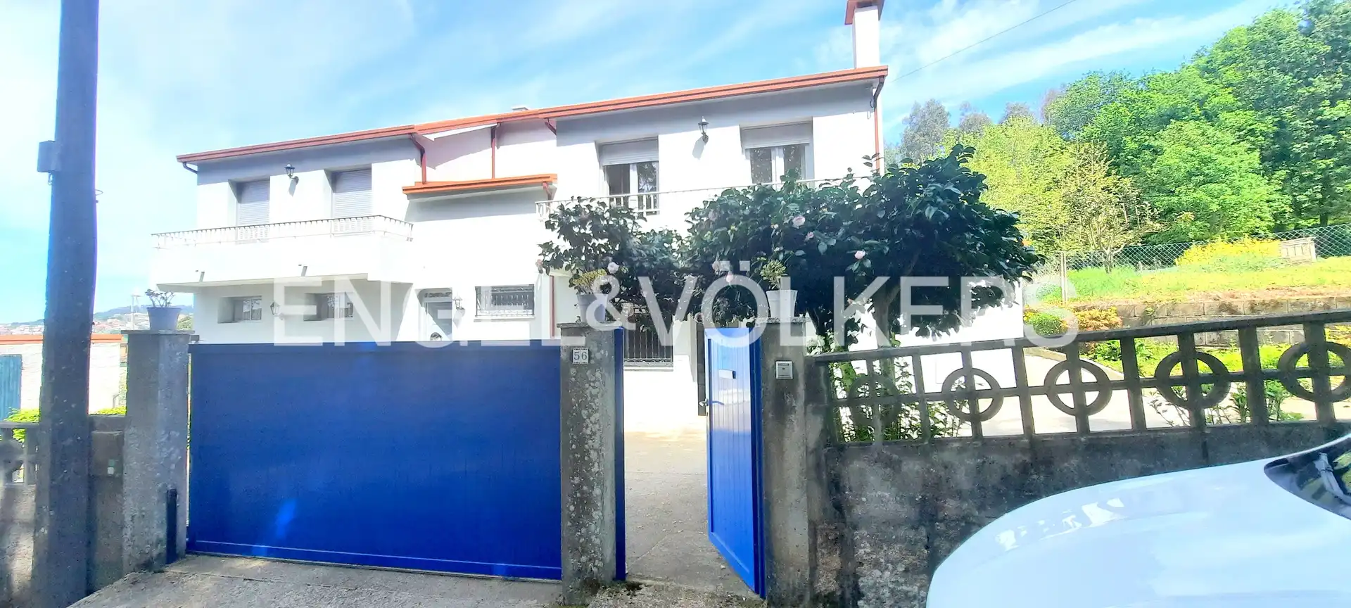 Vista exterior de Finca rústica en venta en Vigo  con Calefacción, Parquet y Terraza