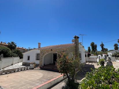 Exterior view of House or chalet for sale in Dénia