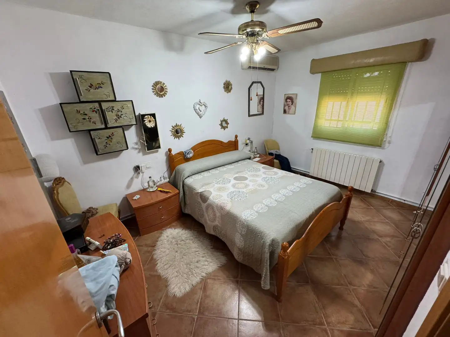 Habitación de Casa o chalet en venta en Onil con Aire acondicionado, Jardín privado y Piscina