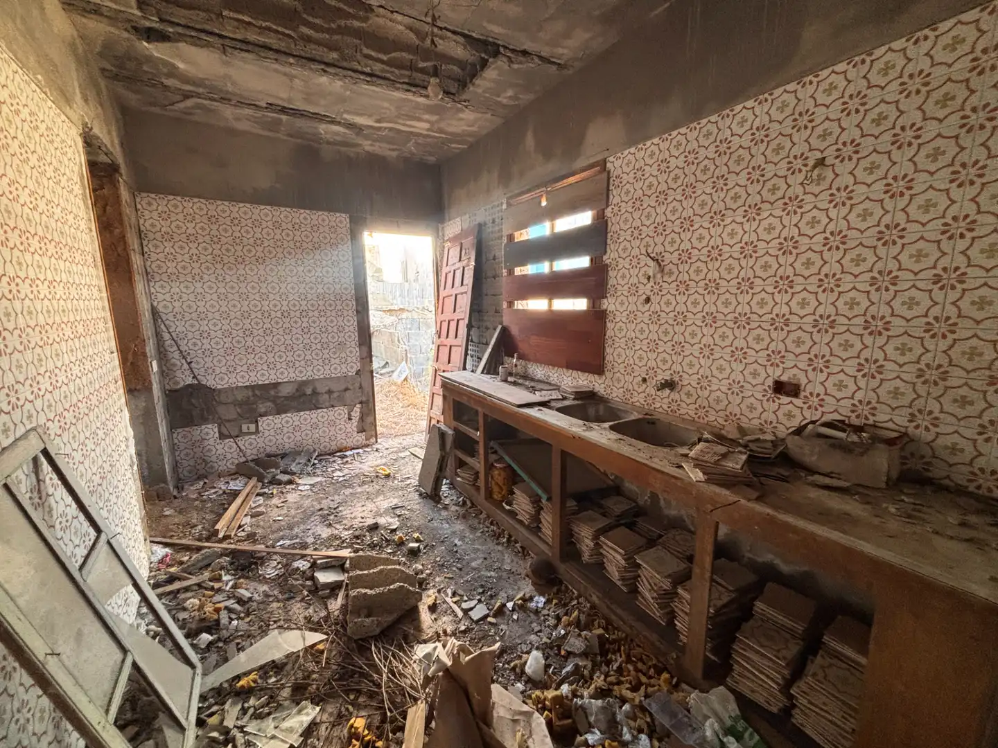 Cuina de Casa adosada en venda en Icod de los Vinos amb Terrassa