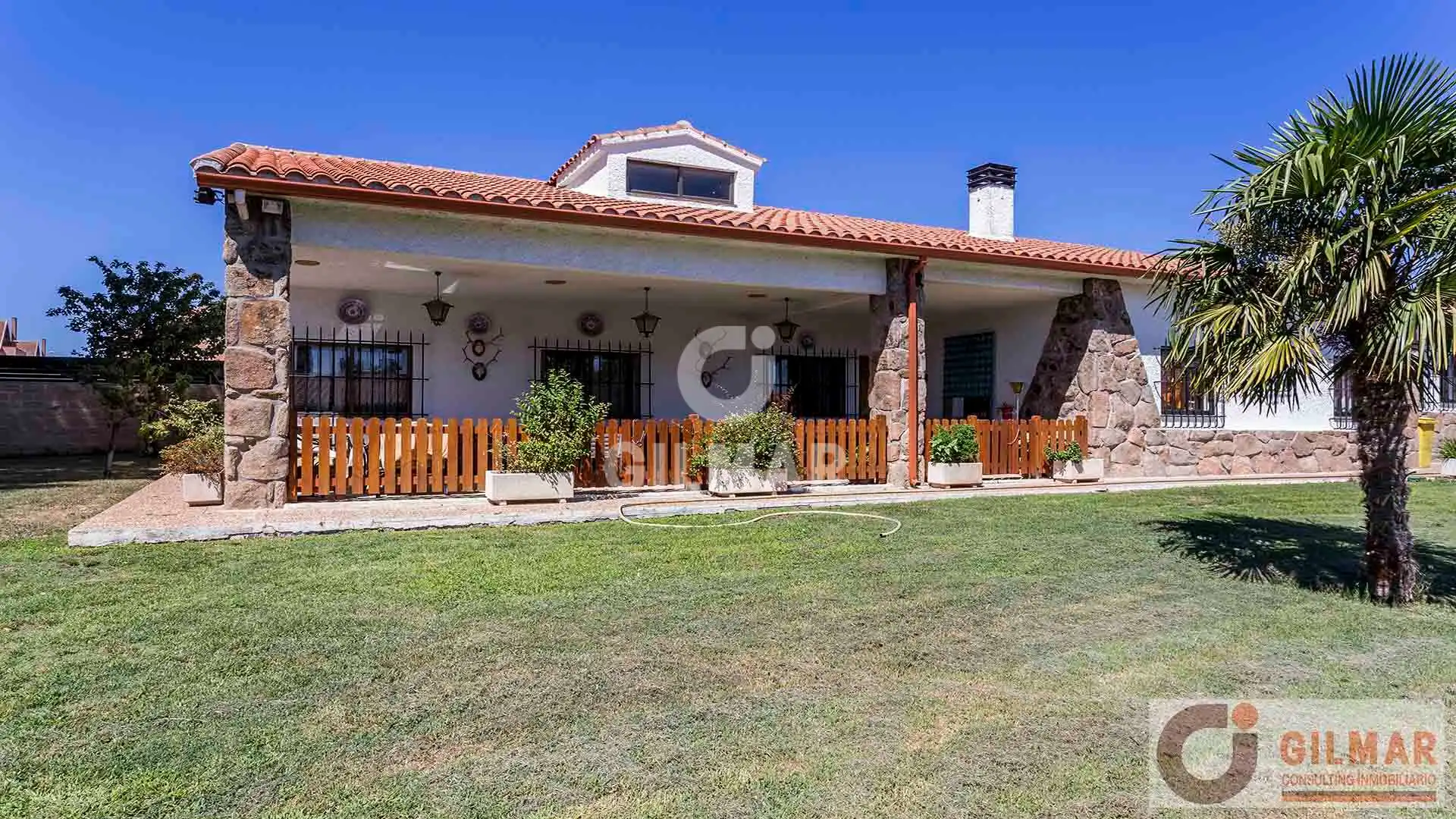 Garden of Houses for sale in Madrid  with Heating, Private garden and Swimming Pool