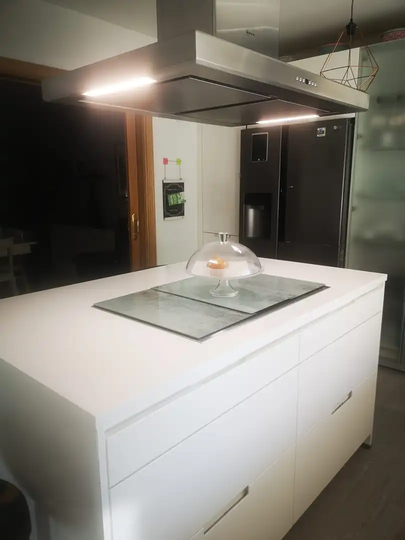 Cocina de Casa adosada en venta en Guadalajara con Aire acondicionado, Calefacción y Jardín privado