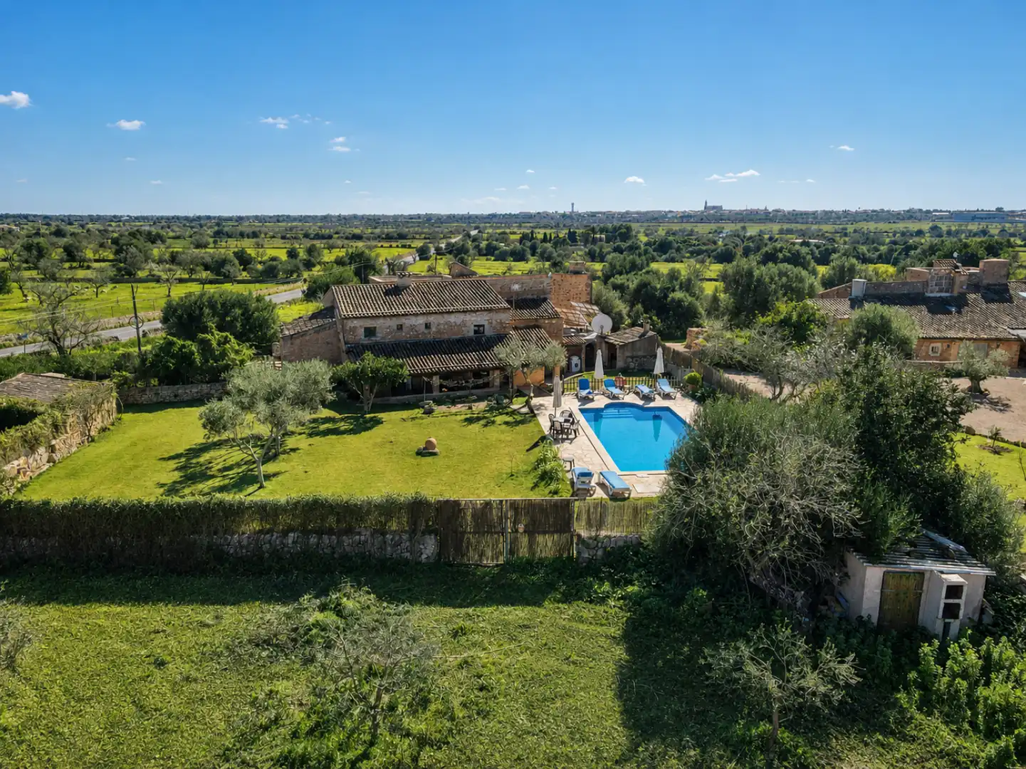 Jardín de Casa o chalet de alquiler en Santanyí con Aire acondicionado, Calefacción y Terraza