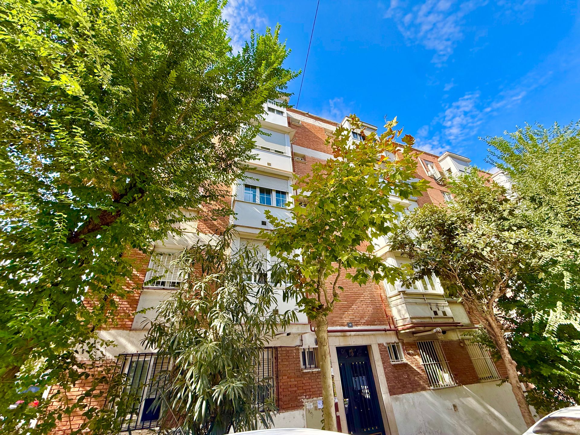 Exterior view of Flat for sale in  Madrid Capital  with Air Conditioner, Heating and Furnished