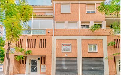 Exterior view of Single-family semi-detached for sale in Alicante / Alacant  with Air Conditioner, Heating and Terrace