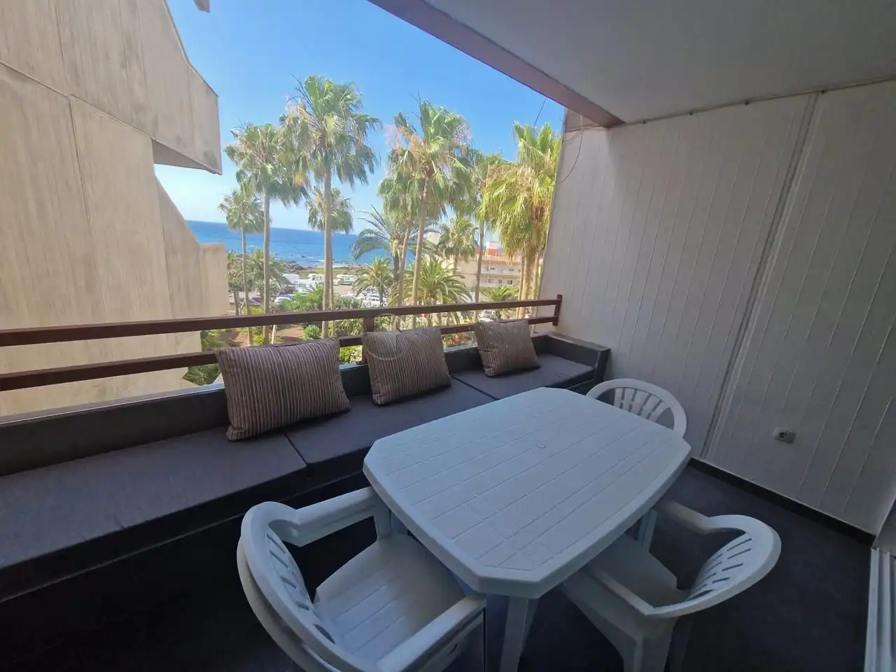 Terraza de Piso de alquiler en Arona con Terraza, Amueblado y Internet
