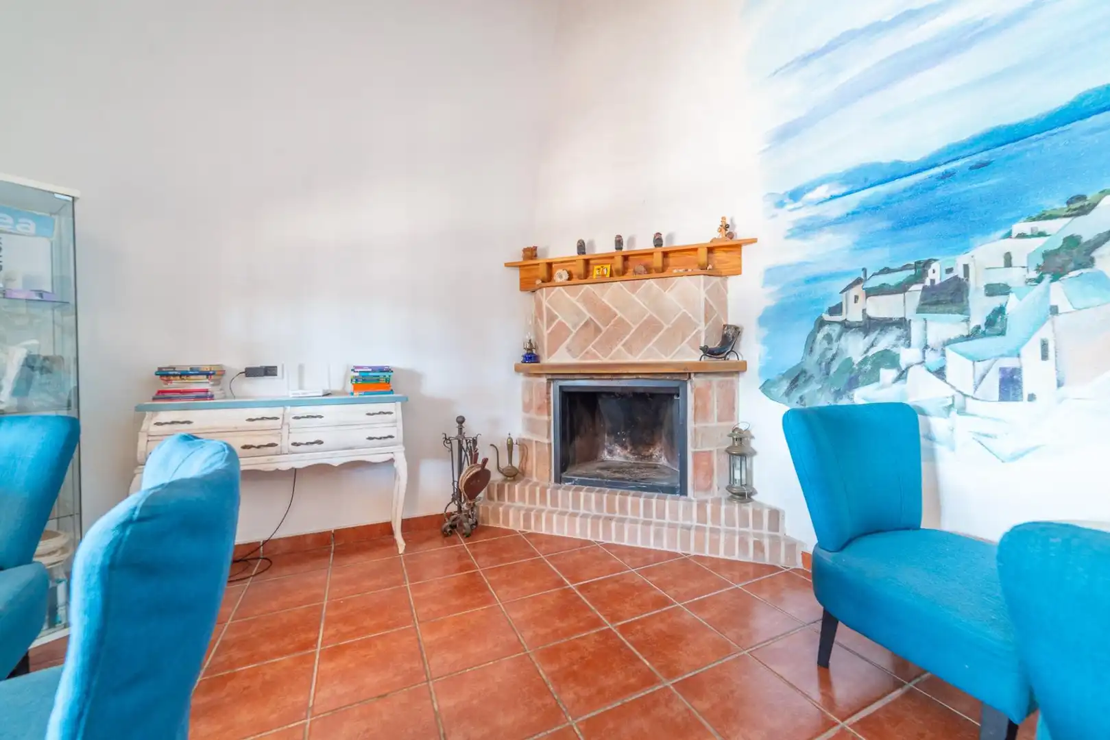 Sala d'estar de Casa o xalet en venda en San Javier amb Aire condicionat, Calefacció i Jardí privat