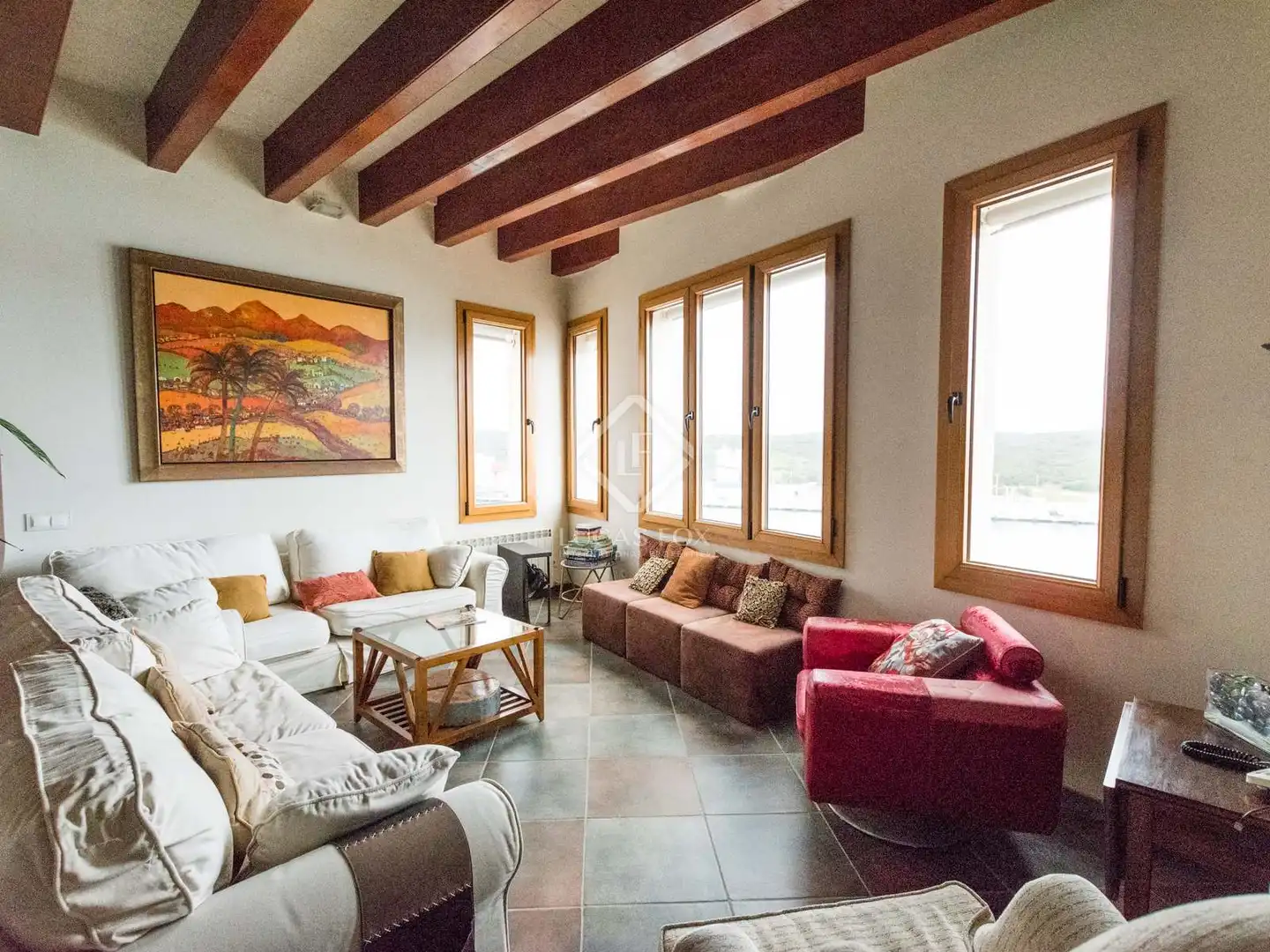 Sala d'estar de Casa o xalet en venda en Maó - Mahón amb Aire condicionat, Calefacció i Terrassa