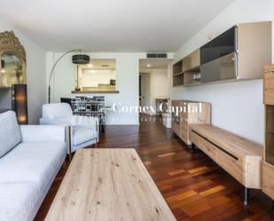 Living room of Flat to rent in  Barcelona Capital  with Air Conditioner and Heating