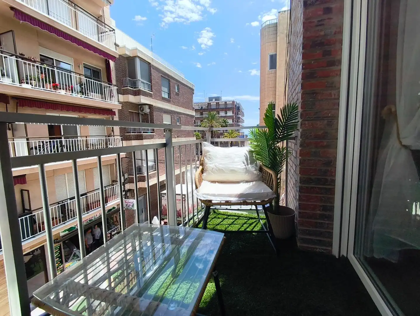 Terrassa de Apartament en venda en Santa Pola amb Aire condicionat, Calefacció i Moblat