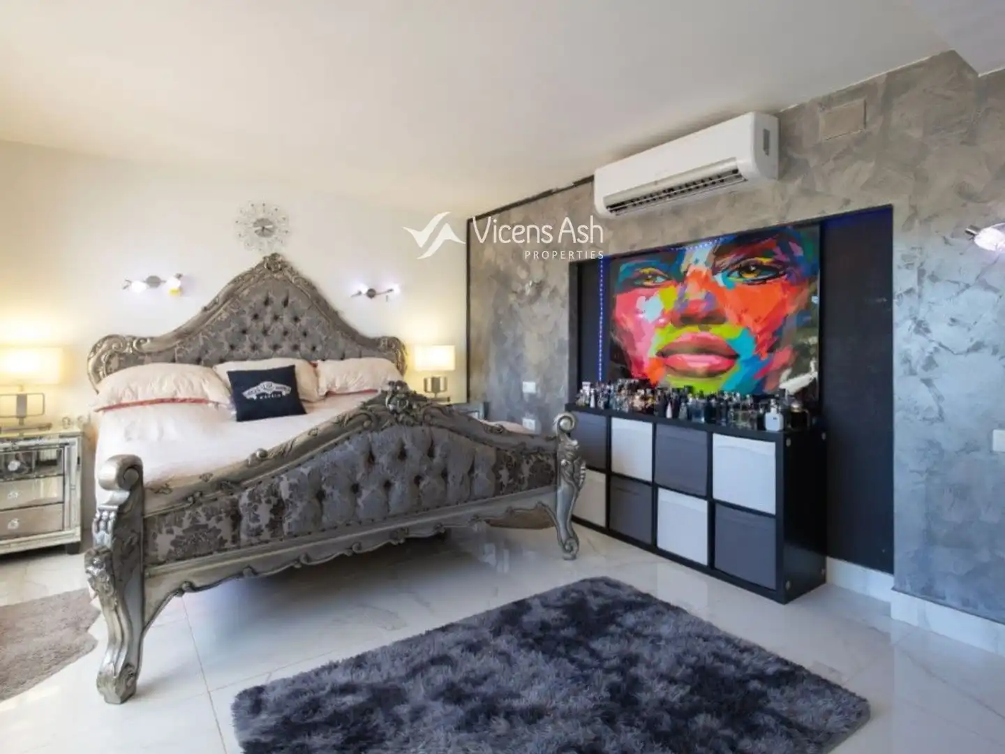 Bedroom of Houses for sale in Jávea / Xàbia  with Air Conditioner, Terrace and Storage room
