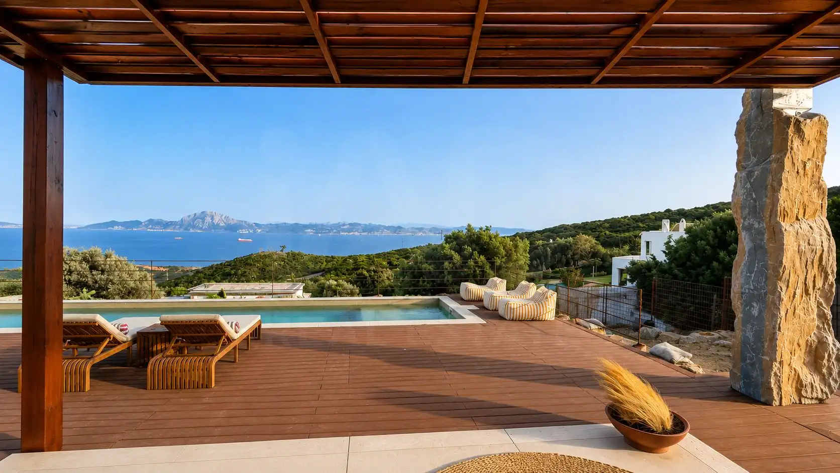 Terrace of Houses for sale in Tarifa  with Heating, Terrace and Swimming Pool