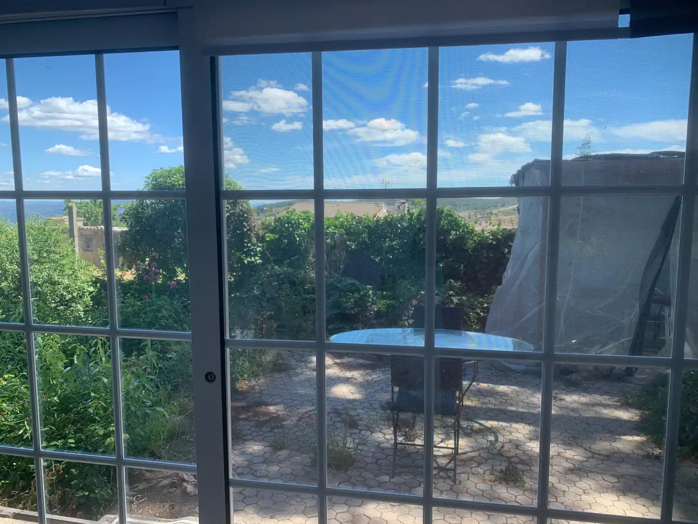 Terraza de Finca rústica en venta en Vallirana con Aire acondicionado, Calefacción y Jardín privado
